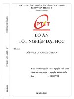 Đề tài Lớp vật lý của E-UTRAN