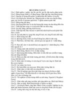 ĐỀ CƯƠNG môn vật lý A1