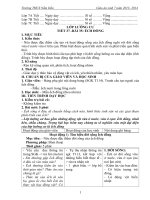 Giáo án sinh 7 kì 2  hà giang