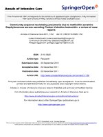 Báo cáo sinh học: 