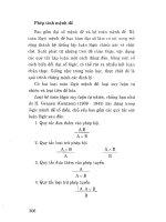 Giáo trình Logic học part 10 pptx