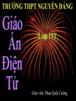 Giáo án điện tử công nghệ: Động cơ đốt trong dùng trong tàu thủy docx