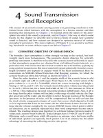 Atmospheric Acoustic Remote Sensing - Chapter 4 ppt