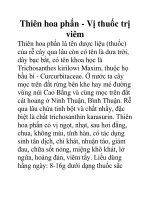 Thiên hoa phấn - Vị thuốc trị viêm ppt