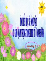 Giáo án điện tử môn môn sinh học: một số động vật có tầm quan trọng với kinh tế pptx