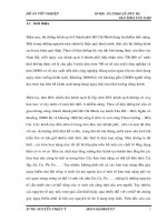 nghiên cứu ảnh hưởng của các độc chất trong bùn đáy kênh rạch tại tp.hcm lên quá trình sinh trưởng và phát triển của cây rau muống