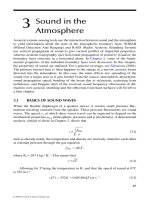 Atmospheric Acoustic Remote Sensing - Chapter 3 ppt