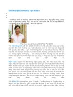 kinh nghiệm ôn thi đại học khối d