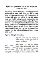 Bệnh liên quan đến chứng hôi miệng và cách hạn chế doc