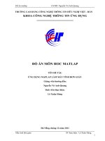 ứng dụng matlab làm máy tính đơn giản