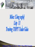 Giáo án điện tử công nghệ: hệ thống làm mát potx