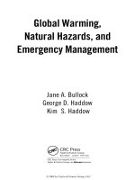 Global Warming, Natural Hazards, and Emergency Management - Chapter 1 docx