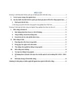BÀI TẬP NHÓM MÔN PHÁT TRIỂN BỀN VỮNG: CHỈ SỐ PHÁT TRIỂN BỀN VỮNG NGÀNH THAN THỰC TRẠNG VÀ GIẢI PHÁP