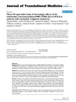 báo cáo hóa học: