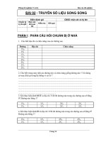Báo cáo thí nghiệm-Bài 2: Truyền số liệu song song pdf