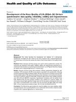 báo cáo hóa học: 