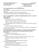 DE CUONG ON THI HOC KY I LICH SU 10 ppt