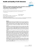 báo cáo hóa học: 