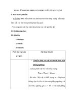 Bài 48: ỨNG DỤNG ĐỊNH LUẬT BẢO TOÀN NĂNG LƯỢNG pot