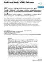 báo cáo hóa học: 