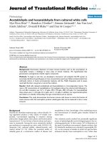 báo cáo hóa học: