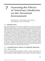 Veterinary Medicines in the Environment - Chapter 7 pot