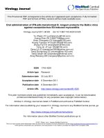 Báo cáo sinh học: 