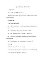 TẬP HỢP Z CÁC SÔ NGUYÊN pdf