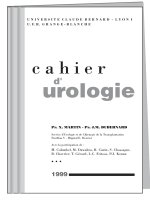 Cachier d urologie - part 1 pdf
