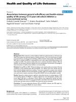 báo cáo hóa học: 