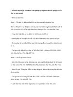 Chấm dứt hoạt động chi nhánh, văn phòng đại diện của doanh nghiệp có vốn đầu tư nước ngoài pdf