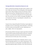 Tận dụng chất thải hữu cơ làm phân bón trồng hoa cây cảnh potx