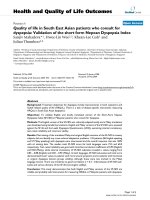 báo cáo hóa học: 