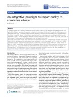 Báo cáo hóa học: 