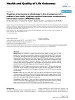 báo cáo hóa học: 