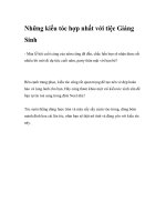 Những kiểu tóc hợp nhất với tiệc pot