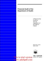 Financial Audit of the Department of Health_part1 ppt