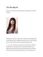 Tóc cho ngày hè pptx