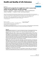 báo cáo hóa học: 