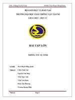 tìm hiểu hệ thống vsat (verry small aperture terminal) và ứng dụng tại việt nam