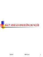 Bài giảng điện tử môn sinh học: sinh sản do người pdf