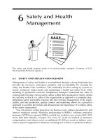 Industrial Safety and Health for Goods and Materials Services - Chapter 6 docx