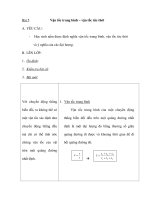 Bài 5 Vận tốc trung bình – vận tốc tức thời docx