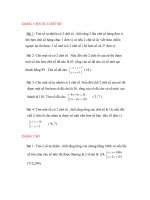DẠNG 1 SỐ CÓ 2 CHỮ SỐ ppt