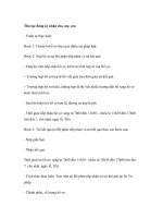 Thủ tục đăng ký nhận cha, mẹ, con potx