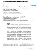 Báo cáo hóa học: 