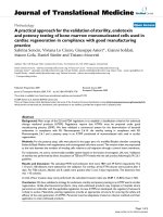 báo cáo hóa học: