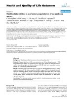 báo cáo hóa học: 