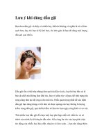 Lưu ý khi dùng dầu gội potx