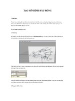 Tạo mô hình đầu rồng pot